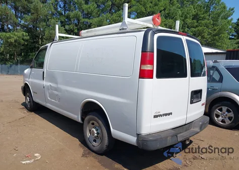 2005 GMC Savana Standard из США, поврежденный, VIN 1GTGG25V151137413